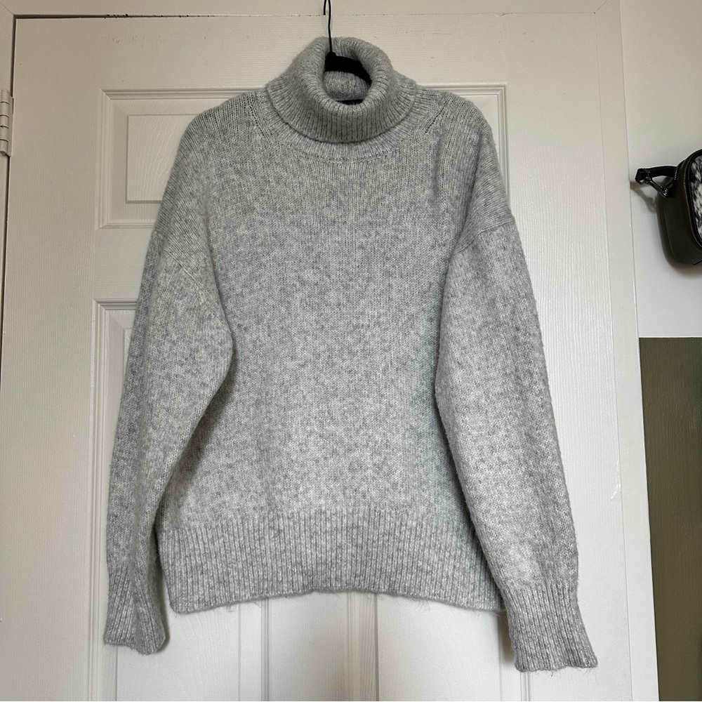 Zara Turtleneck Boxy Sweater